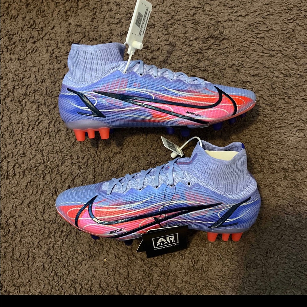 Kylian Mbappé x Nike Mercurial Superfly 8 Elite AG 'Flames' size 6.5